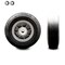 Service Caster 8" x 2.5" Flat Free Hand Truck Dolly Wheel Only w/2.25" Offset Hub&Ball Bearings SCC-SNB825-OPR-2.25HL-BRGKIT - alternate 4